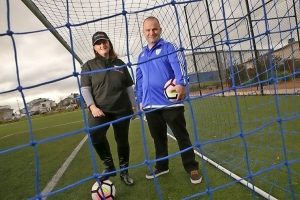 Soccer fans and players urged to think pink