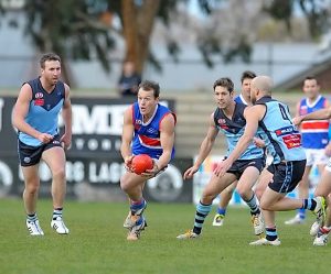 Keilor players in foreign territory: Grand Final Land