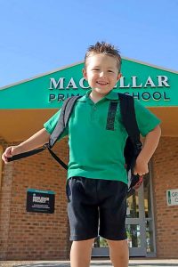 Little ones set for school