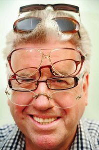 Thousands of glasses donated to the poor