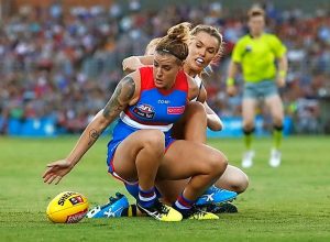 Western Bulldogs dismantled at home in AFLW shock