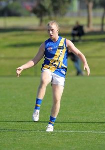 Western Jets co-captain Luke Hitch rises to the challenge