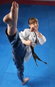 Big kicks for Tayla Eckley