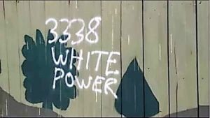 Graffiti shocks
suburb