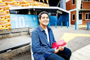 Double delight for law student