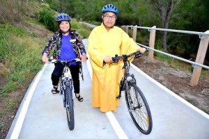 New stretch of trail a blessing for cyclists