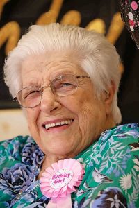 Marjorie 100 years young