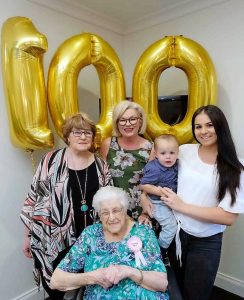 Marjorie 100 years young