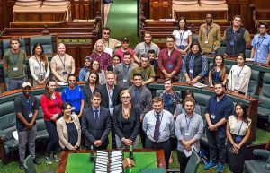 Victoria University students become pupils of parliament