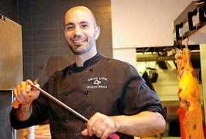 Butcher to sharpen his spiel