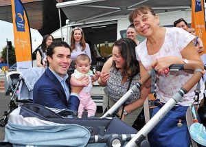 Health bus for mums. bubs