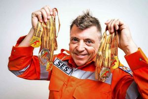 SES star strikes gold at Games