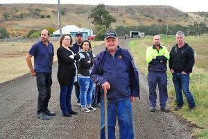 Poor call on gravel road