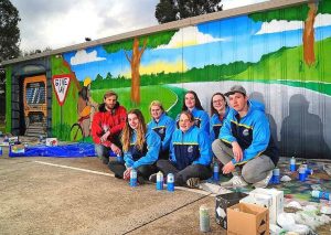 Students take art ride