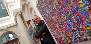 Artist finds his place