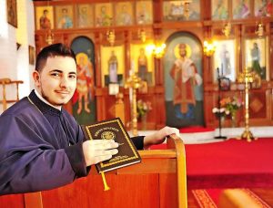 New priest settles in