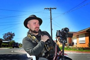 Filmmaker’s arrival