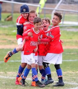 Soccer kids win big