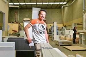 Cabinet maker crafts business success