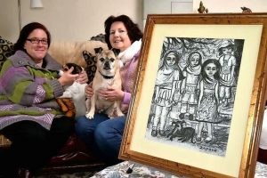 Julie Zapasa and Michelle Hoskin feel young at heart with new exhibition