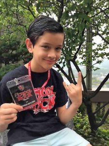 Keilor kid rocks Korea