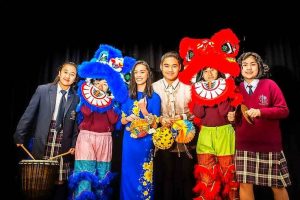 Moon shines on festival