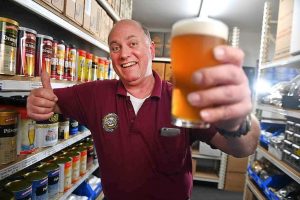 Beauty is
in the beer