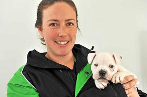 Abandoned puppy gets a second chance at life