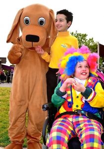 Parading the colours