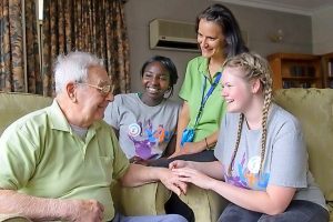 VU students spend a day with St Albans seniors