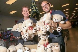 Teddy bears spread the love