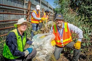 Friends clean up Brimbank