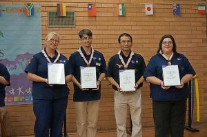 Four parents recognised as scout leaders