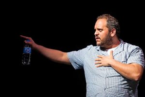 Bloodlines traced on stage