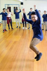 Braybrook students dance to a Latin beat